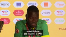 Sénégal - Gueye sur le penalty et les contestations : 