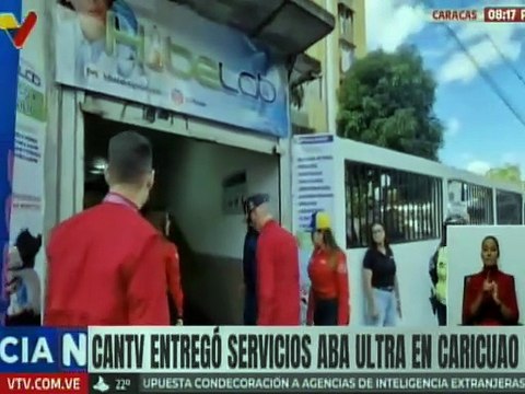 Caracas | CANTV impulsa la conectividad de alta velocidad a más de 1.795 hogares en la pqa. Caricuao