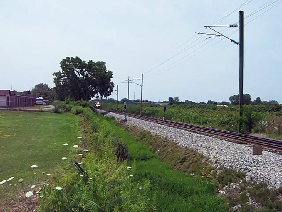 More GE Test Track Action Part 1 - Trains Trains and more Trains!! (480p, h264, youtube)