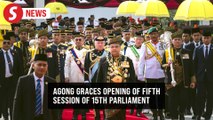 Sultan Ibrahim opens fifth session of 15th Parliament