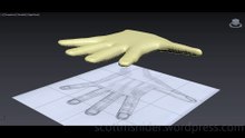 Flame: 3DS MAX Practice Polygon Hand Model Video #1 (01-19-2026)