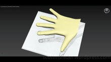 Flame: 3DS MAX Practice Polygon Hand Model Video #3 (01-19-2026)