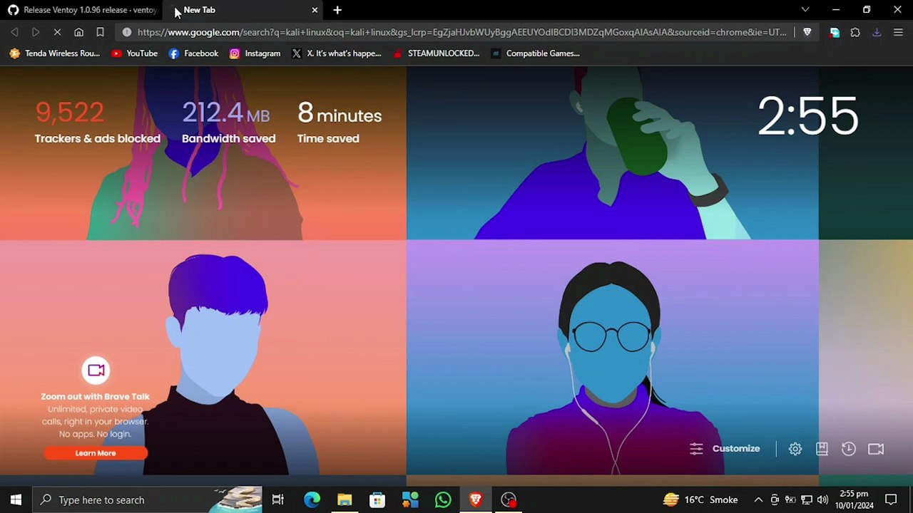 M AYAN SAJID - HOW TO DUAL BOOT WINDOWS WITH KALI LINUX OR ANY OTHER LINUX OS ELIMINATING ALL ERRORS USING 'VENTOY'