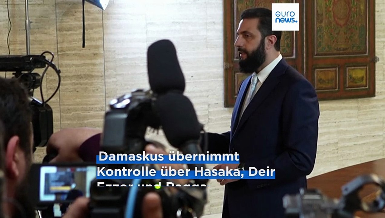 Nach geländegewinnen: damaskus einigt sich mit kurdischer sdf offenbar auf waffenruhe