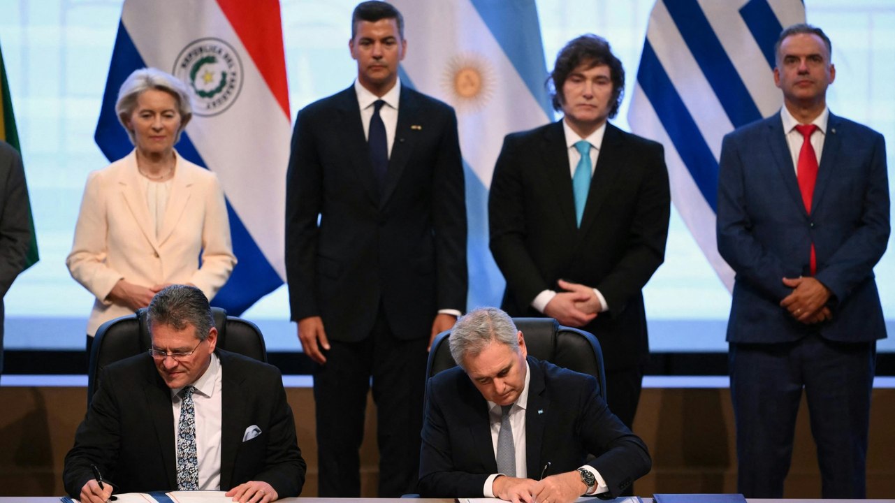 Handelsabkommen zwischen EU und Mercosur-Staaten unterzeichnet