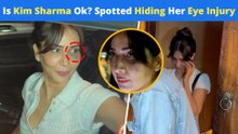 Kim Sharma Spotted Covering Her Eye Injury, Sparks Concern After Actress' Public Appearance