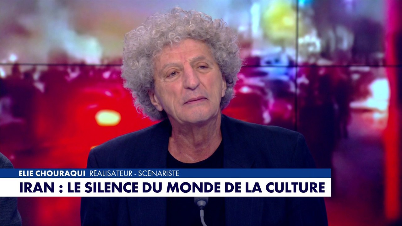 Elie Chouraqui dénonce le silence du monde de la culture face à la situation en Iran