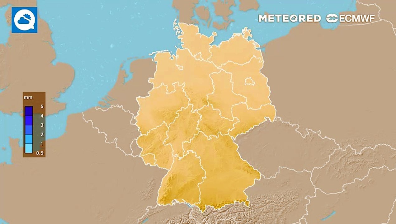 Total trocken: die  niederschläge bleiben weiter aus!