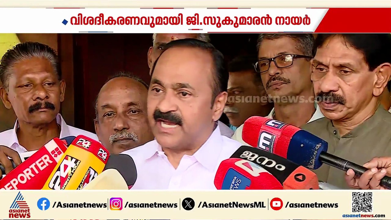 നിലപാടിൽ വെള്ളം ചേർക്കില്ലെന്ന് വി ഡി സതീശൻ; പ്രതിരോധിക്കാതെ സണ്ണി ജോസഫ്