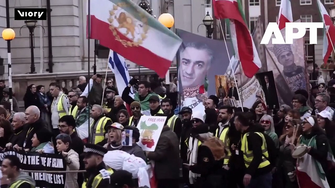 London Protest Urges UK Action on Iran as Thousands Rally Outside Embassy Amid Nationwide Unrest