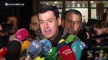 Juanma Moreno informa sobre el accidente de dos trenes de alta velocidad en Adamuz