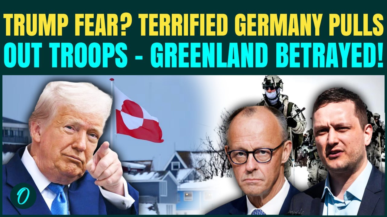 NATO SPOOKED By Trump’s Tariff BOMB? Germany BETRAYS Greenland, PULLS OUT Troops Within 44 Hrs