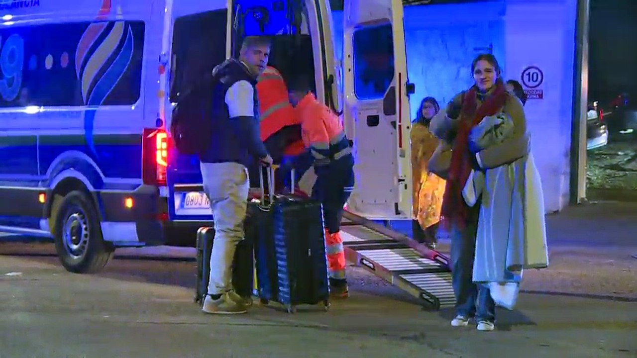 Primeras reacciones de los pasajeros de los trenes accidentados en Adamuz