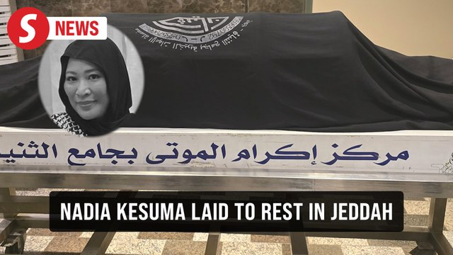 Nadia Kesuma laid to rest in Dhahban Cemetery in Jeddah