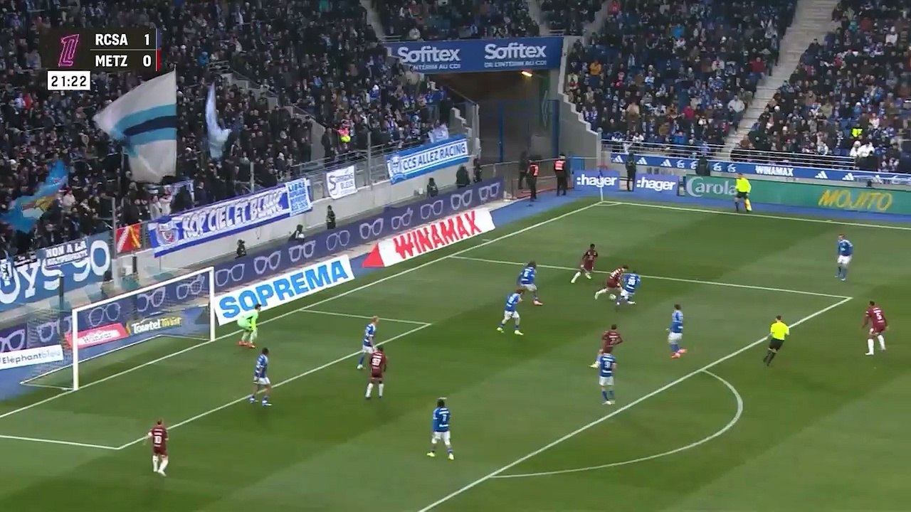 Strasbourg - Metz, le résumé vidéo