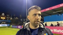Farnham Town manager Paul Johnson post-Evesham United