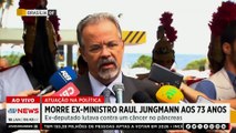 Ex-ministro Raul Jungmann morre aos 73 anos
