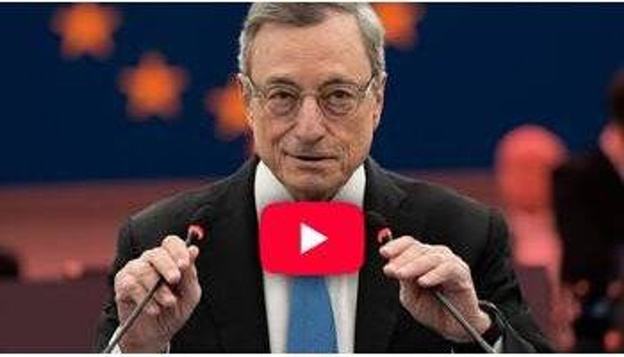 Da Draghi l’allarme per tutti gli italiani (e non): “L’Europa ha molti nemici” - VIDEO