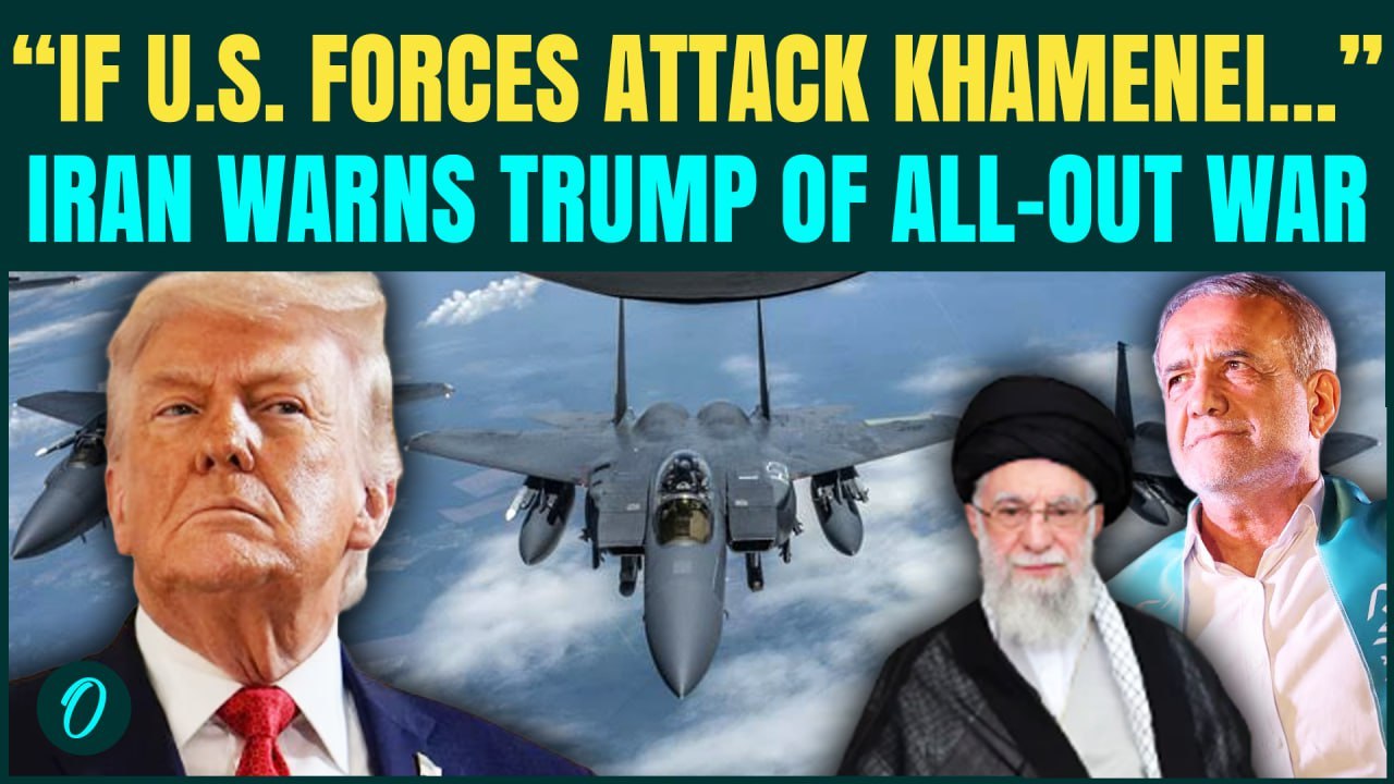 ‘Don’t Touch Khamenei’: Iran ISSUES ULTIMATUM to Trump; Warns ALL-OUT War | US F-15 Jets Aim Iran