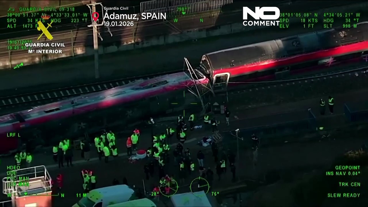 Spanien: Rettungseinsätze dauern an, Zahl der Toten steigt beim Zugunglück in Córdoba