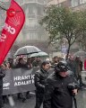 Chp istanbul il baskani ozgur celik, chp sisle ilce teskilati ile birlikte hrant dink icin duzenlenen anma torenine yuruyor