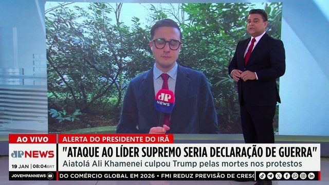 Mortes em protestos no Irã chegam a 5 mil, segundo agência; Vilela e Motta comentam