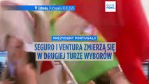 Wybory prezydenckie w Portugalii. Seguro i Ventura przeszli do drugiej tury