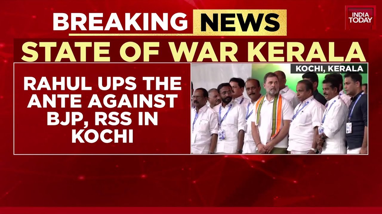 Rahul Gandhi Sounds Poll Bugle in Kerala, Congratulates UDF Workers on Local Body Poll Wins