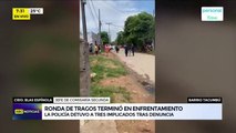 Tres detenidos tras conflicto vecinal con amenazas y disparos en el barrio Tacumbú