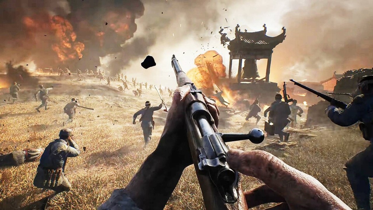 Jetzt macht china einfach sein eigenes call of duty: neuer singleplayer-shooter zeigt gewaltige ww2-schlachten