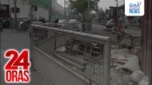 KAPUSO ACTION MAN: Pag-aayos ng daan sa Makati-Manila boundary, tengga; sagabal pa ang naiwang tambak na materyales | 24 Oras