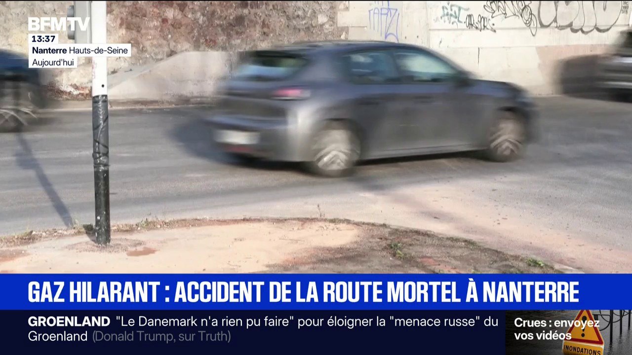 Conducteur sous protoxyde d'azote, véhicule qui s'embrase... Ce que l'on sait de l'accident mortel à Nanterre