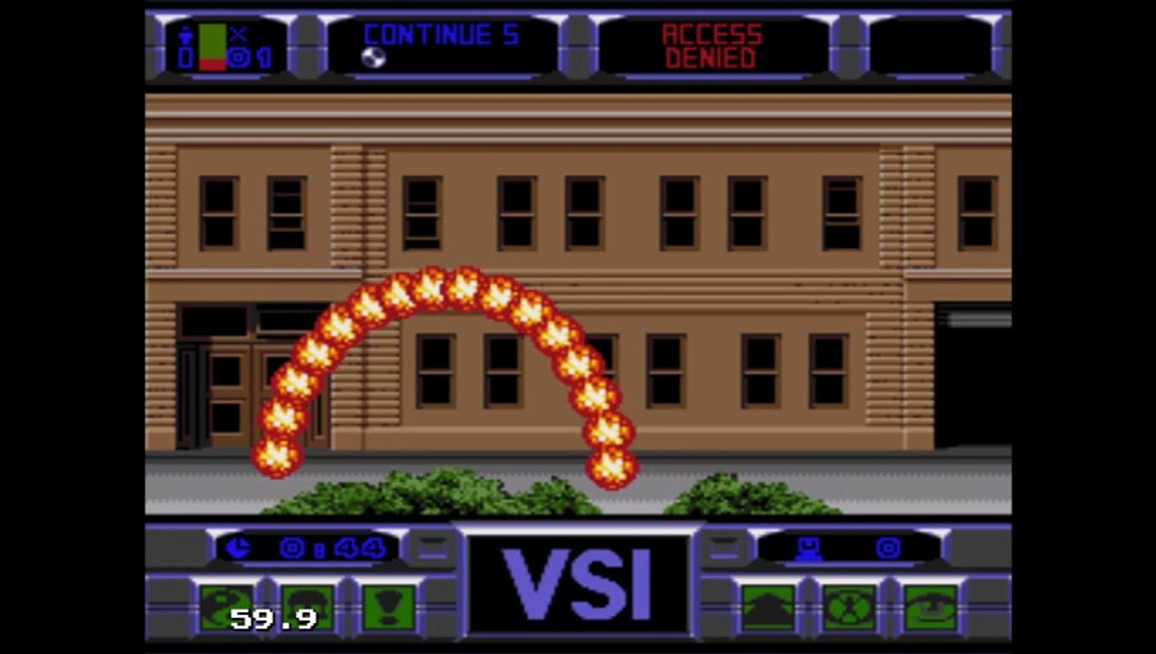 The Lawnmower Man (Genesis) Gameplay