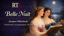 Belle nuit (Offenbach) – Texted Piano Accompaniment | FR/EN
