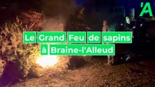 Le Grand feu de sapins à Ophain, ce dimanche soir, était-il le dernier ?