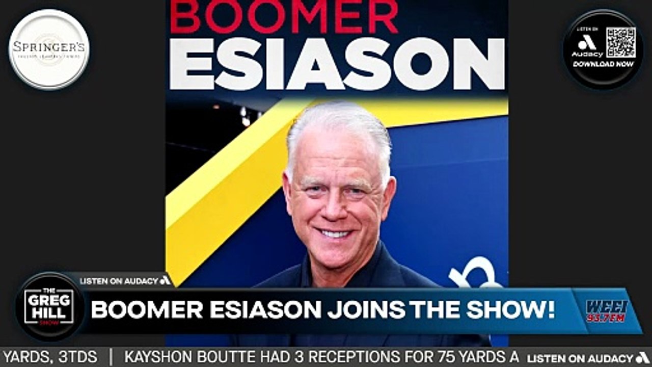 How about that NE defense? Has the defense been validated this postseason? NFL legend Boomer Esiason joins