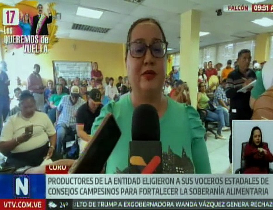 Falconianos participaron de manera masiva en la elección de sus voceros estadales