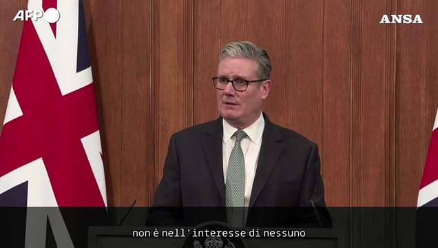 Starmer: Guerra commerciale per la Groenlandia non e' nell'interesse di nessuno
