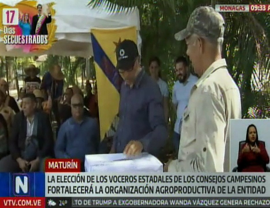 En Monagas 6 voceros estadales fueron elegidos para el Consejo Campesino