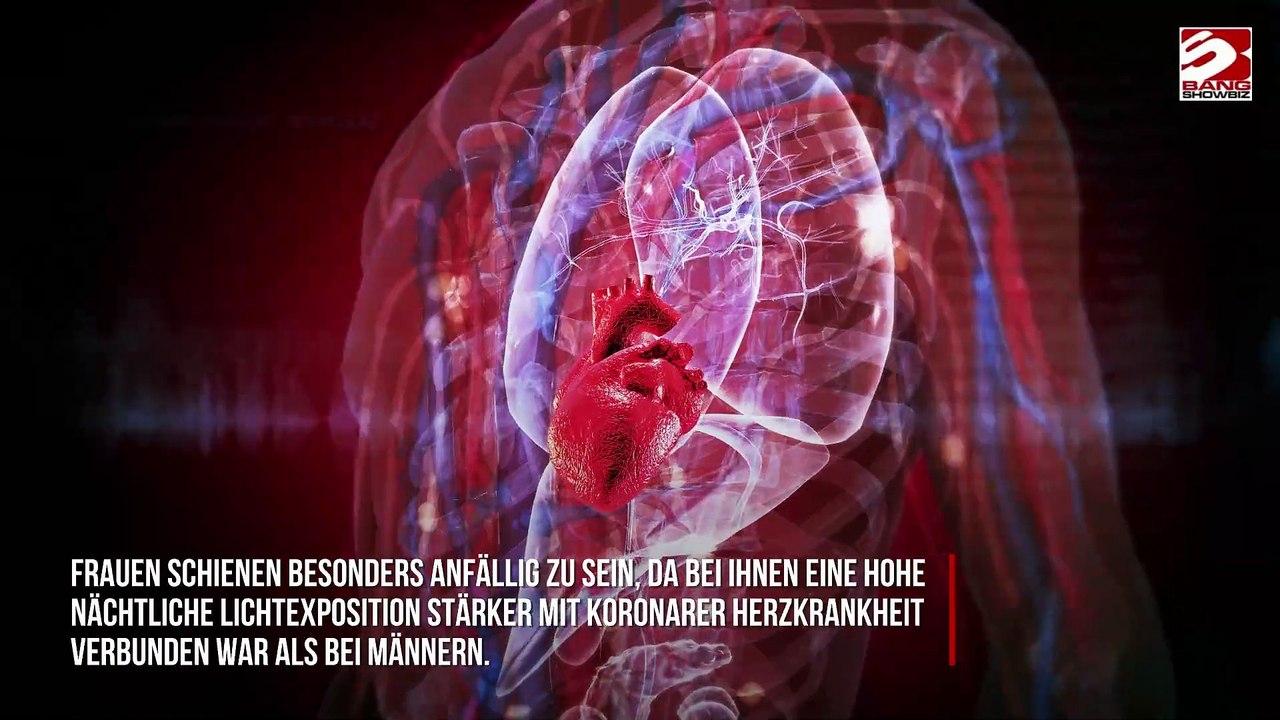 Schlafen mit Licht an erhöht das Risiko, an Herzkrankheiten zu sterben