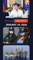 Today’s headlines: Bongbong Marcos, Discaya & Romualdez, Malampaya | The wRap | January 19, 2026