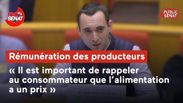 100% Sénat - Marges de la grande distribution : l'avis des syndicats agricoles