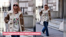 Come abbinare maglione e jeans con eleganza: i dettagli che trasformano un look semplice in uno statement di stagione
