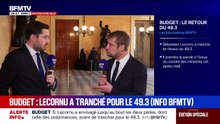 "De fortes chances d'acter un pacte de non-censure": le député PS Romain Eskenazi, déclare que le PS ne devrait pas voter de censure ces prochains jours