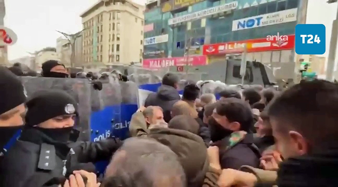 Van’da yürüyüşe polis müdahalesi: Yerine kayyım atanan Abdullah Zeydan gözaltında