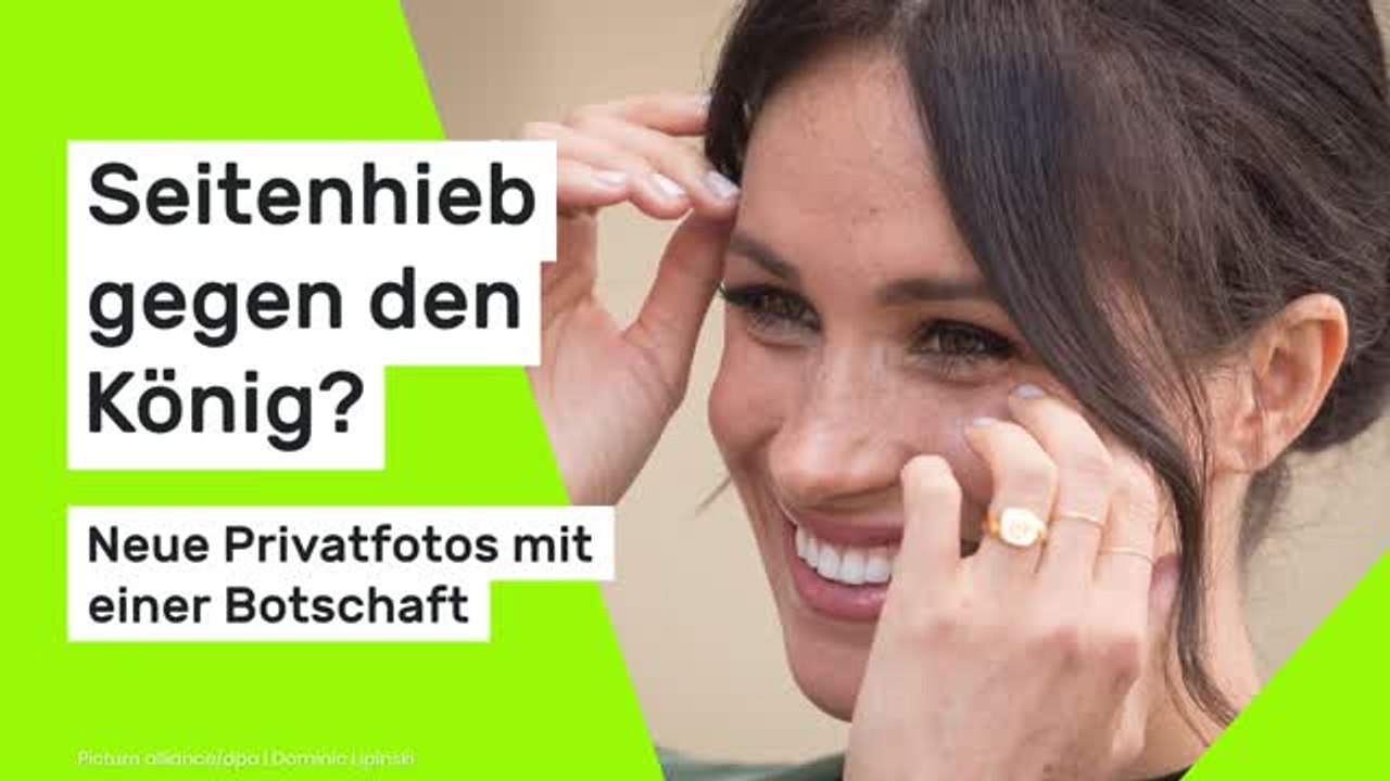 Herzogin Meghan: Seitenhieb gegen den König? Neue Privatfotos mit einer Botschaft