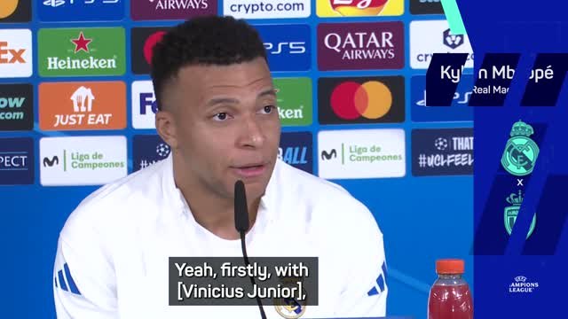 Madrid's struggles aren't Vinicius Jr's fault - Mbappe