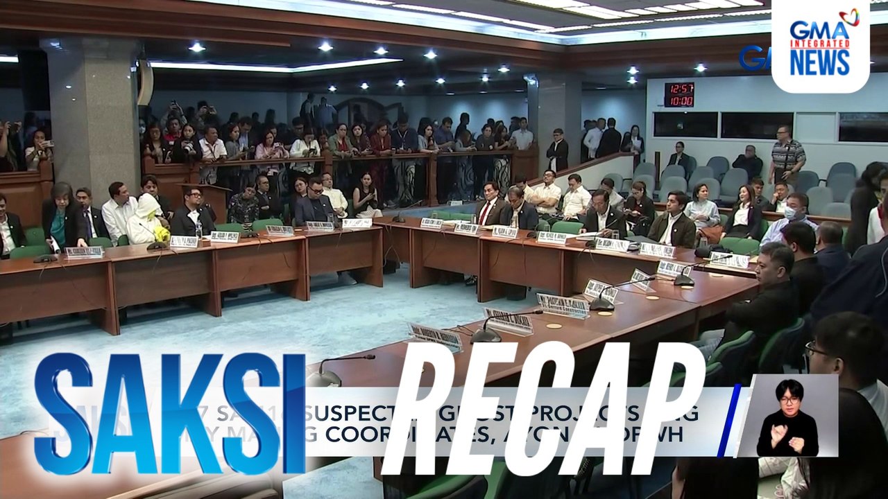 Saksi: (Part 1) Dating Sen. Bong Revilla, sumuko sa CIDG; Dating DPWH Asst. Engr. Hernandez at Mendoza, inaresto sa Senado; Pagharap ni Bonoan sa pagdinig ng Senado | Saksi