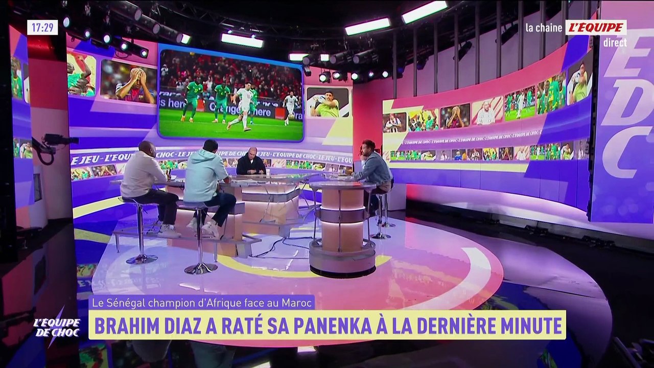 Les excuses de Brahim Diaz après sa panenka manquée - Foot - CAN