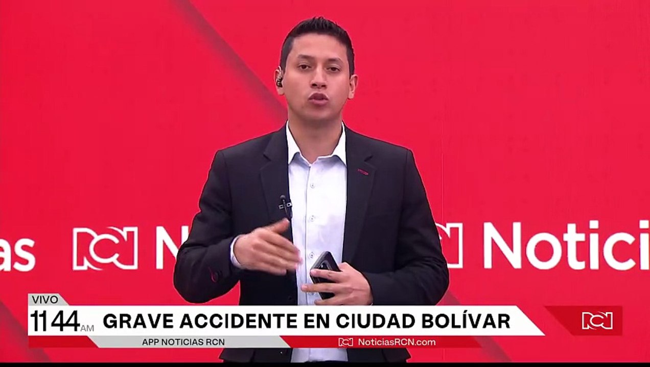 Accidente en Ciudad Bolívar: un muerto y seis heridos en choque múltiple